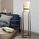 Rectangular Slim Stand Floor Lamp