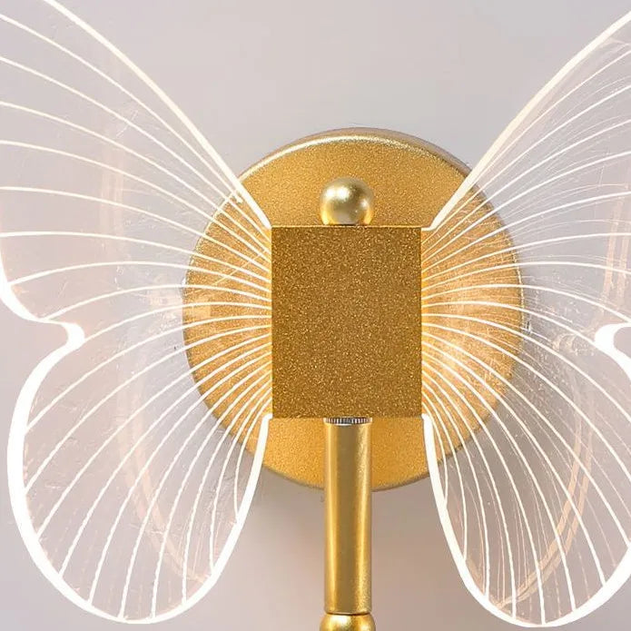 Butterfly Wall Light LED Modern Gold