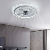 Round LED Ceiling Fan Pendant Light