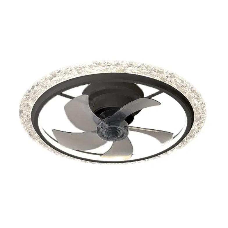 Round LED Ceiling Fan Pendant Light