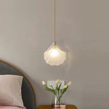 Shell-Shaped Modern Bedroom Pendant Light