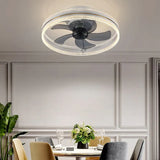 Two-Tone Ring Ceiling Fan with Light