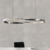 Crossed Ring Minimalist Modern Pendant Light