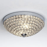 Crystal Beads LED Modern Flush Ceiling Lights