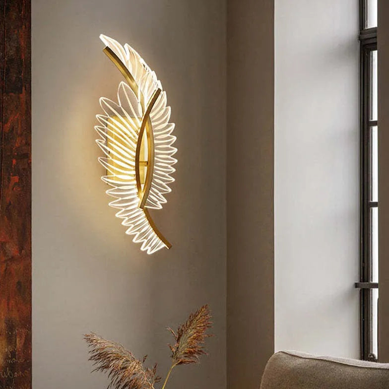 Creative Wing Modern Gold Wall Lights