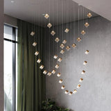 Cube Multi-Light Living Room Pendant Light