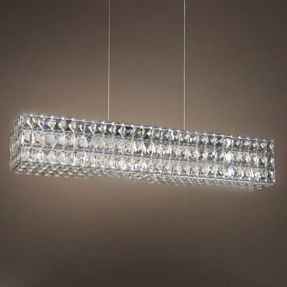 Diamond Cut Luxury Crystal Modern Pendant Light