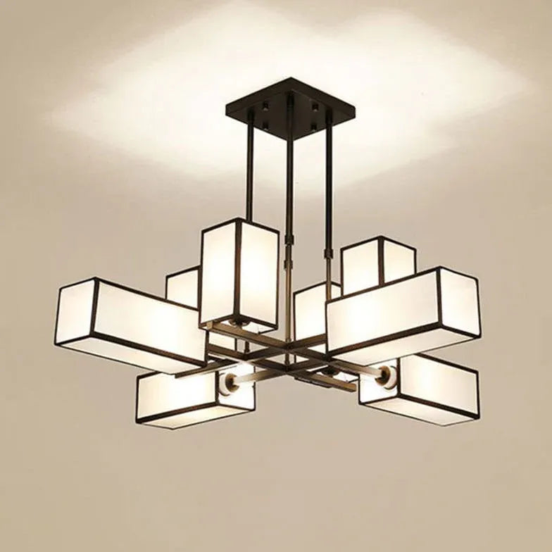 Multiple Rectangular Modern Living Room Pendant Lights