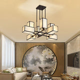 Multiple Rectangular Modern Living Room Pendant Lights