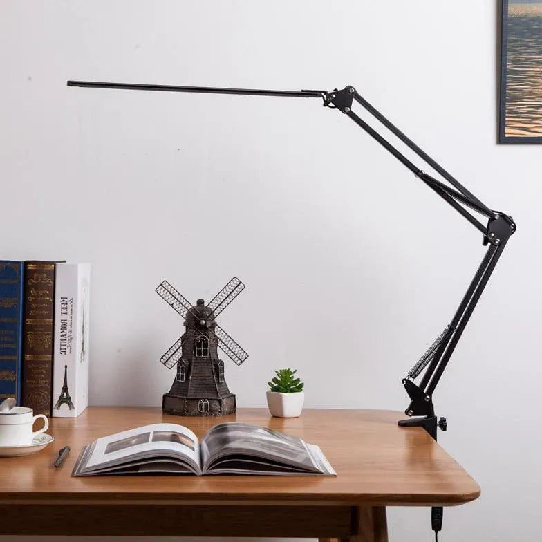 Folding Clip-On Desk Reading Lamp