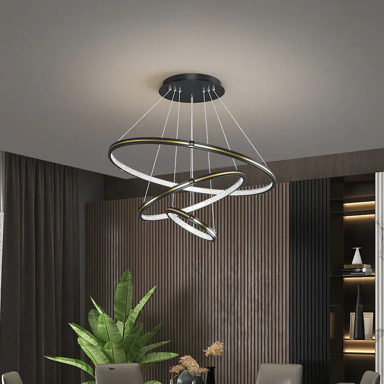 Multi-Ring Minimalist Dining Room Pendant Light