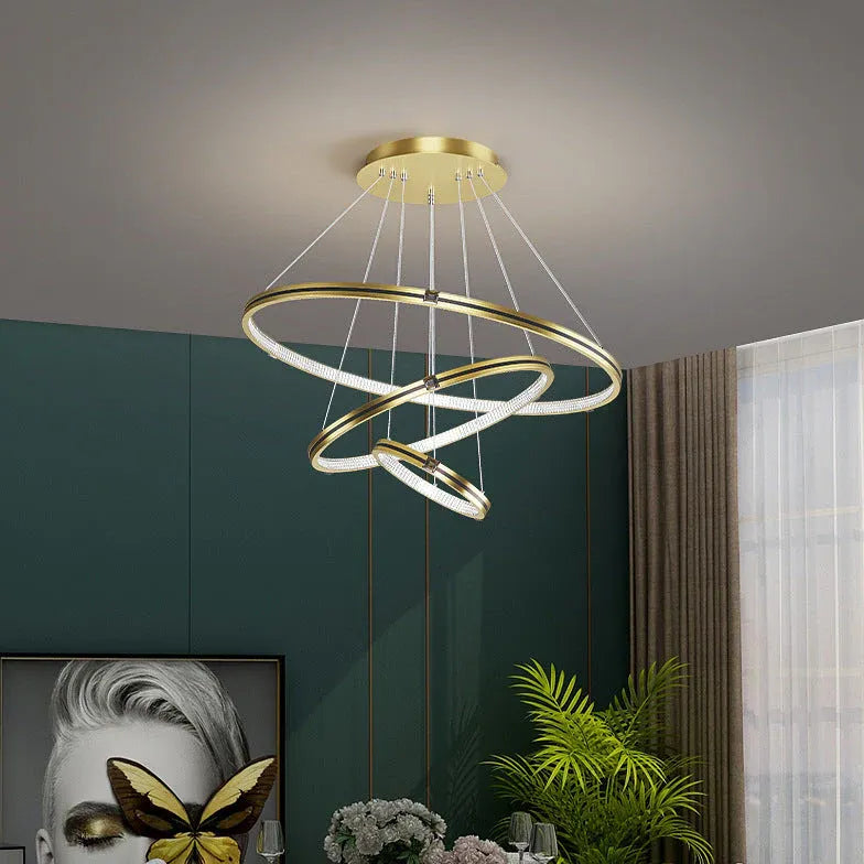 Multi-Ring Minimalist Dining Room Pendant Light