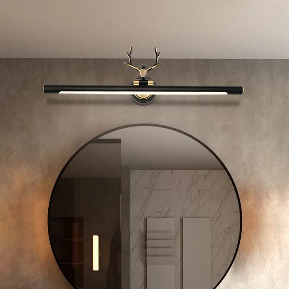 Reindeer Antler Decorations Led  Bathroom Mirror Lights