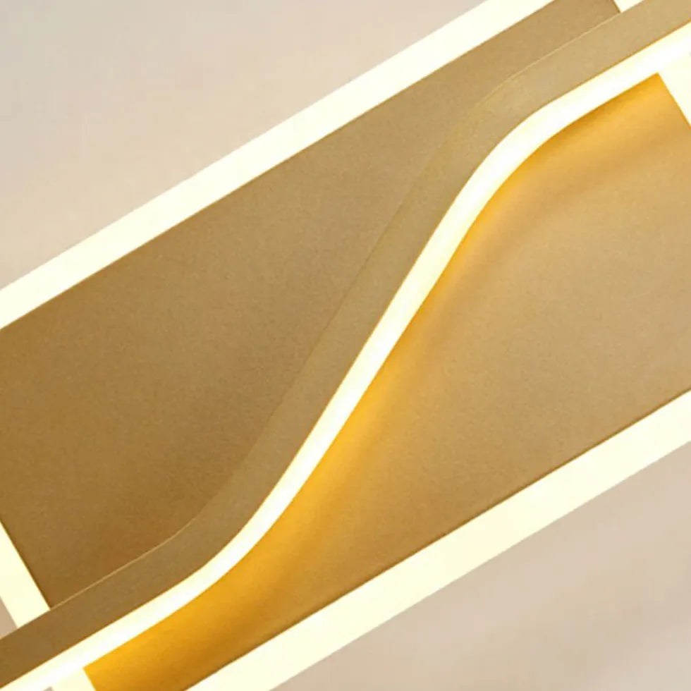 contemporary gold wall lights led