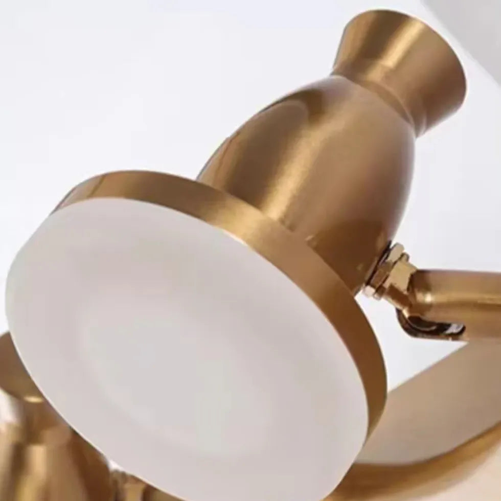 Brass Mirror Front Vanity Bathroom Wall Lights