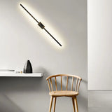 Minimalist Dimmable Led Black Wall Lamps