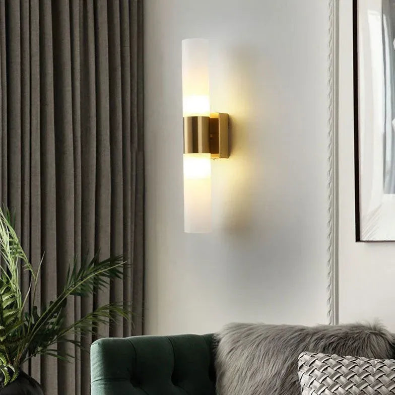 Modern Frosted Glass Wall Lights