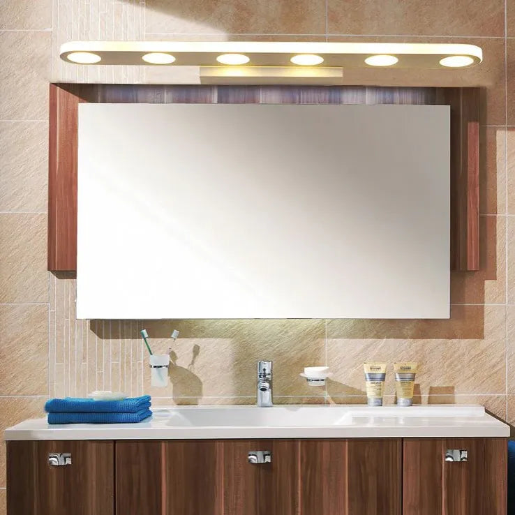 White flush Led Mirror Bathroom Wall Lights