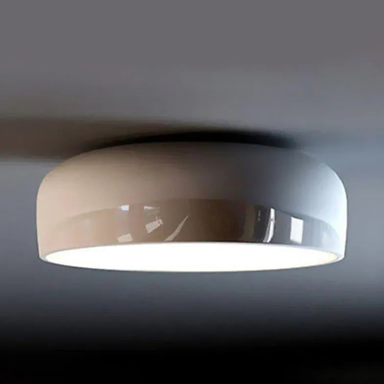 Glossy Disc Modern Minimalist Ceiling Light