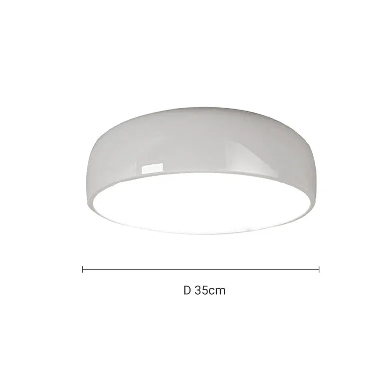 Glossy Disc Modern Minimalist Ceiling Light