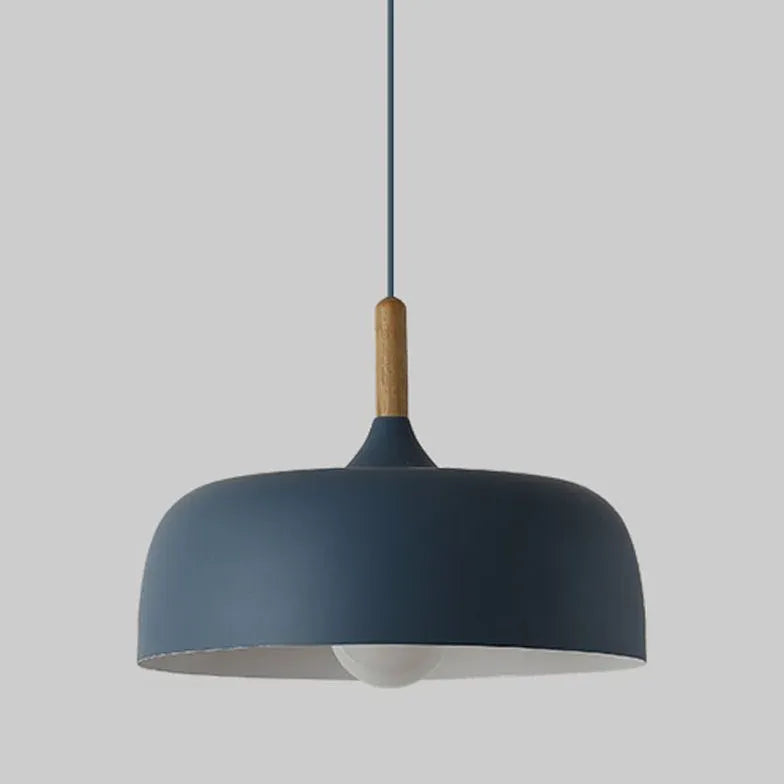 Matte Minimalist Round Modern Pendant Light