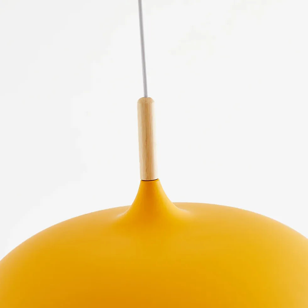 Matte Minimalist Round Modern Pendant Light