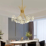 Golden Bouquet Dining Room LED Pendant Light