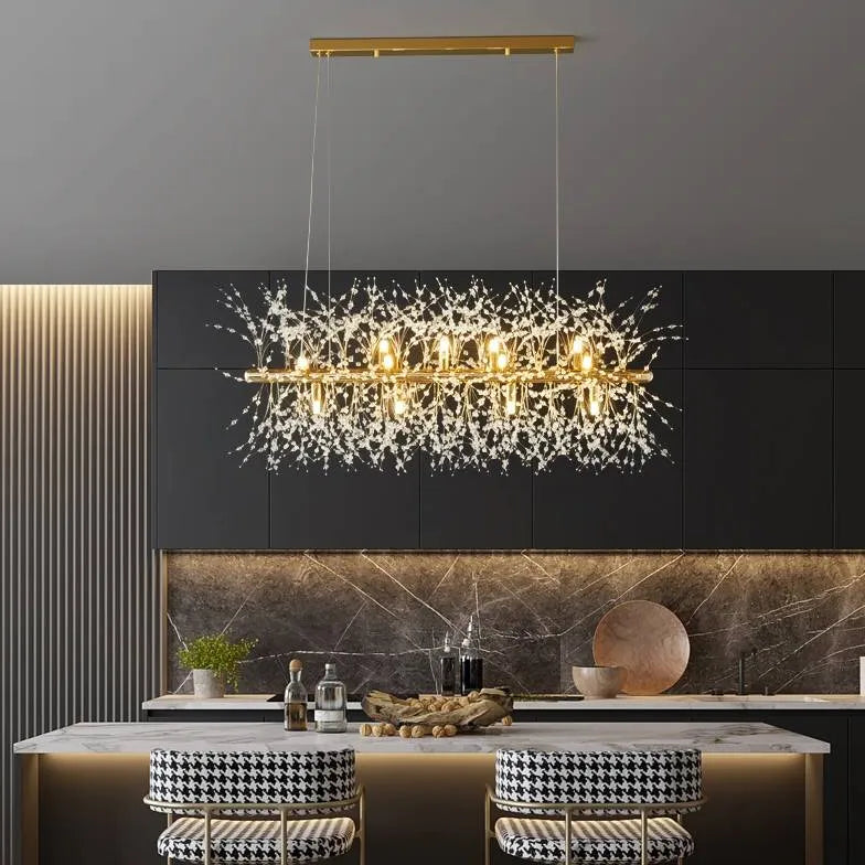 Fireworks Shaped Modern LED Pendant Light