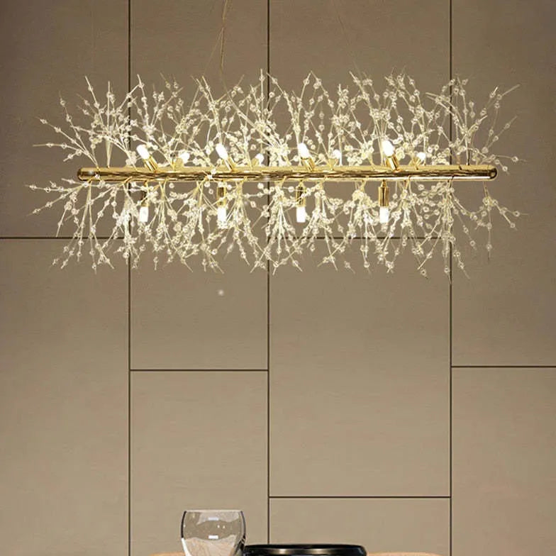 Fireworks Shaped Modern LED Pendant Light