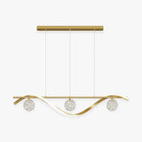 Multi-Light Curved Modern Pendant Light
