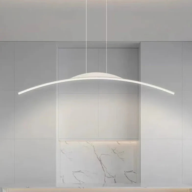 Arched Curve Minimalist Dining Room Pendant Light