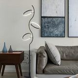 Multi-Ring Minimalist Adjustable Floor Lamp