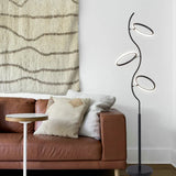 Multi-Ring Minimalist Adjustable Floor Lamp