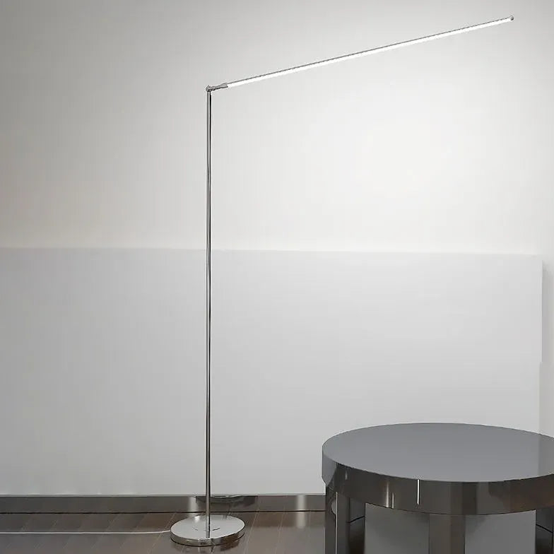 Slender Adjustable Arm Minimalist Floor Lamp