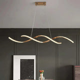 Gold Bar Acrylic Pendant Light