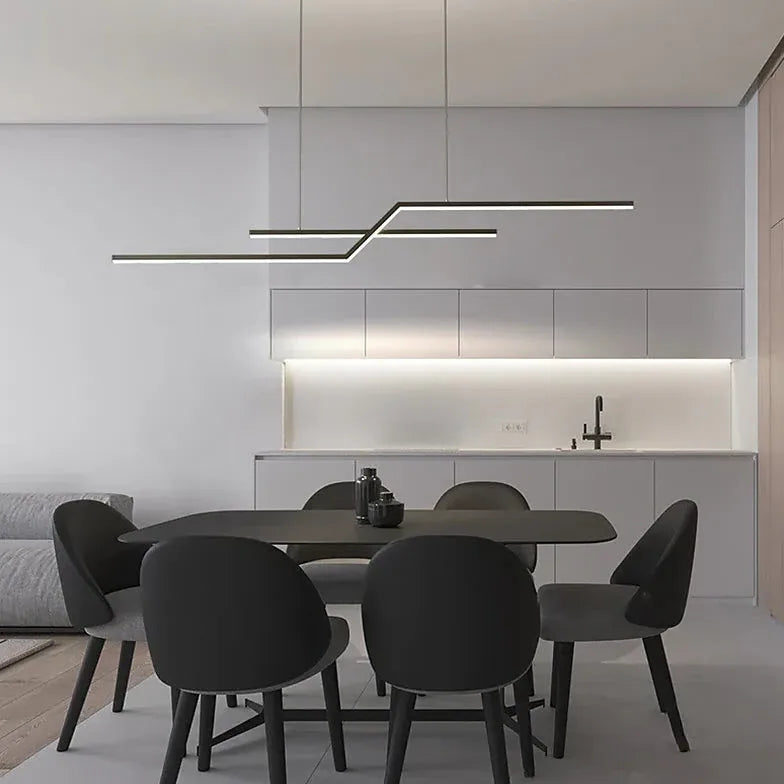 Linear Minimalist for Dining Room Pendant Light