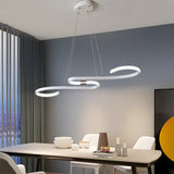 Curved Minimalist for Dining Room Pendant Light