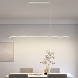 Wavy Line Minimalist Modern Pendant Light