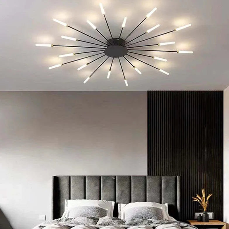 Firework Modern LED Flush Mount Ceiling Light