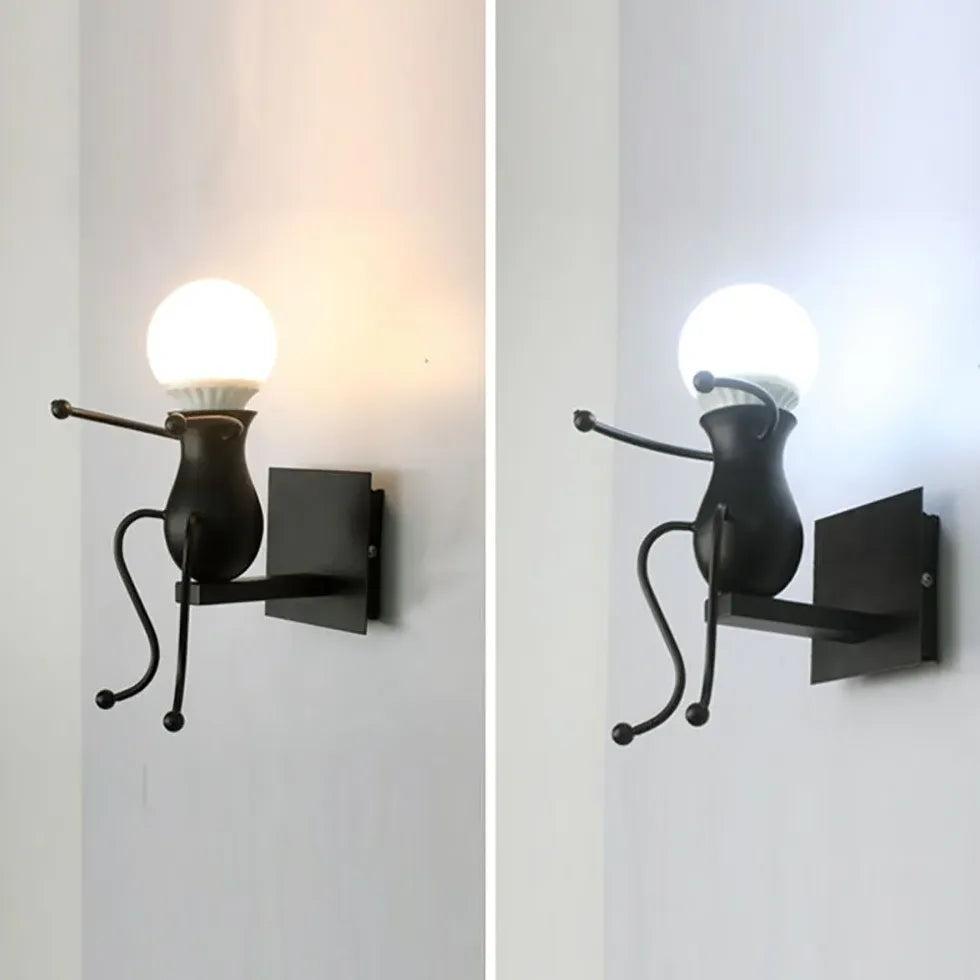 Creative Little Man Modern Wall Lights