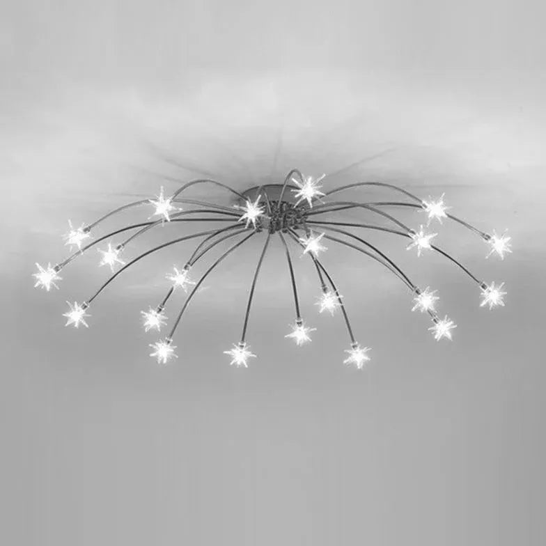 Pyrotechnics Modern LED Flush Ceiling Lights