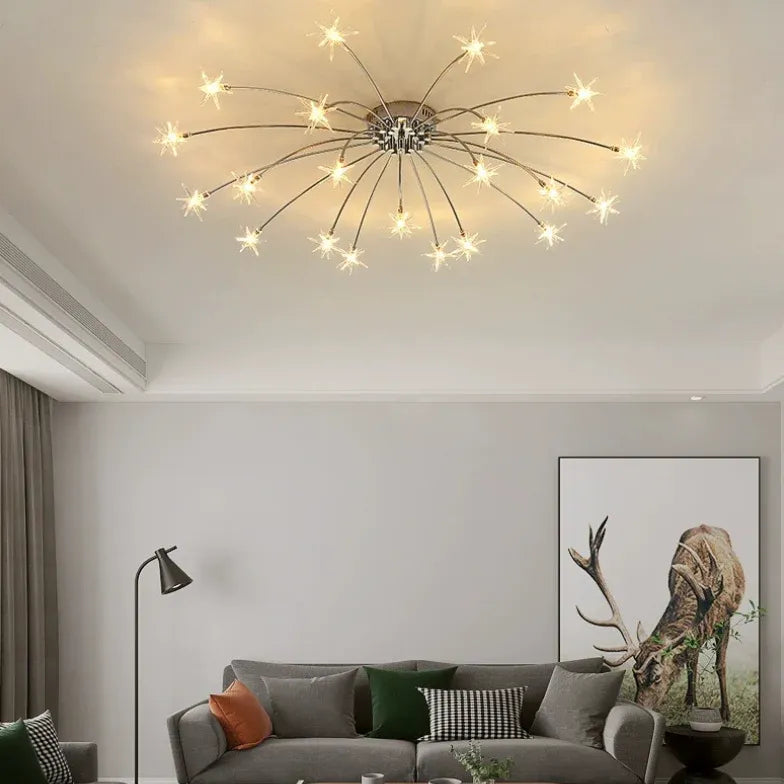 Pyrotechnics Modern LED Flush Ceiling Lights