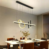 Multi-Loop Straight Line Dining Room Pendant Light