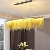 Gold Chain Kitchen Pendant Light