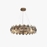 Diamond Folds Crystal Modern Pendant Light