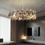 Diamond Folds Crystal Modern Pendant Light