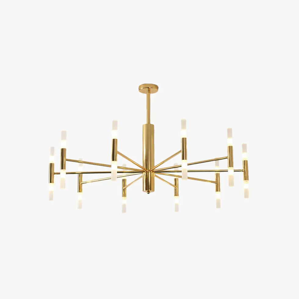 gold Modern Metal bedroom chandelier