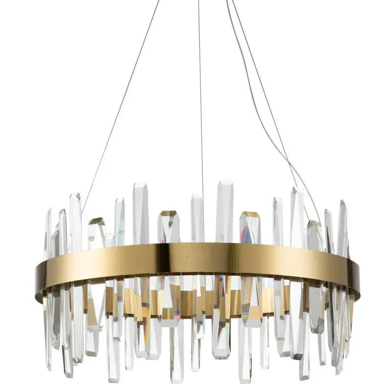 Crystal Bar LED Modern Pendant Light