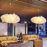 Cotton Ball Modern White Pendant Light