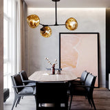 Irregular Bubble Shape Modern Living  Room Pendant Light